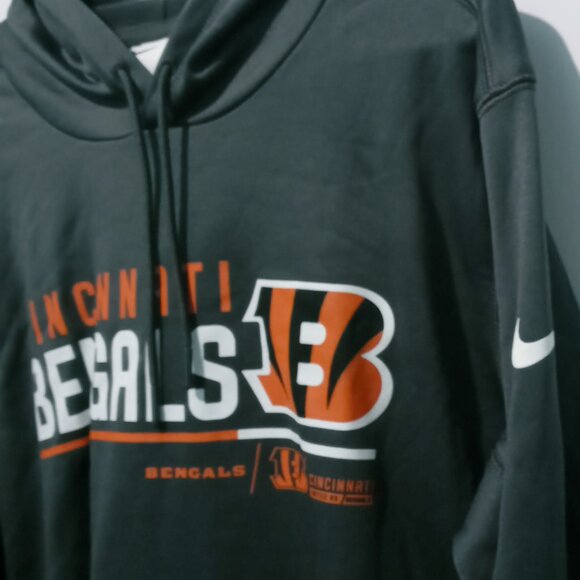 Nike Cincinnati Bengals Men's Grey Hoodie Size Large - Picture 5 of 13